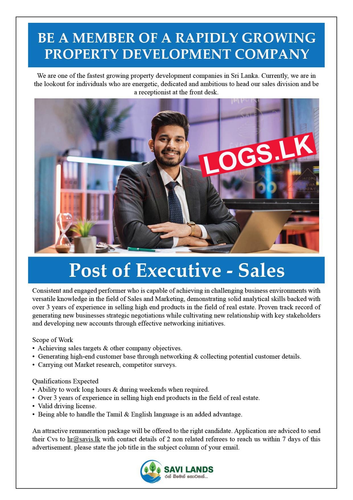 executive-job-description-template